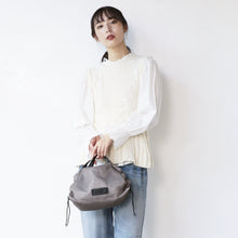 画像をギャラリービューアに読み込む, メッシュドロストショルダ－　Ｓ  　モカ
