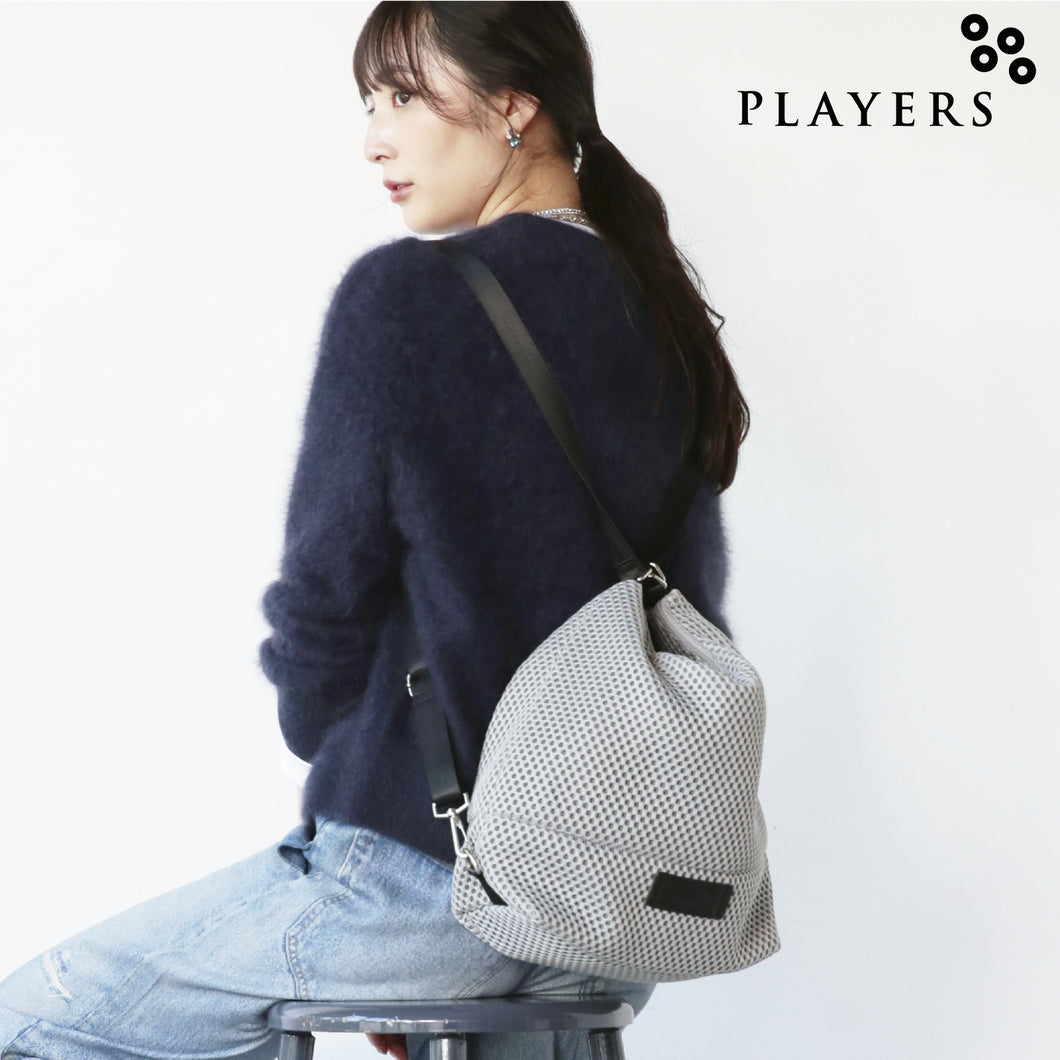 【NEW】エアメッシュ 3WAY リュック ミニ 　グレー