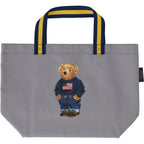 トートバッグ M  ポロベア USA　グレー