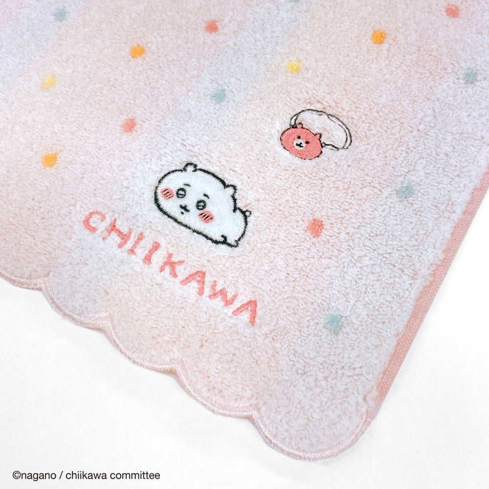 ミニタオル ドット #271a ピンク – INTERMODE KAWABE